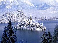 Озеро Блед самый фешемебельный круглогодичный курорт Словении.