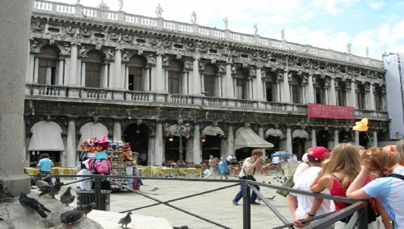 Торговая площадь в Венеции