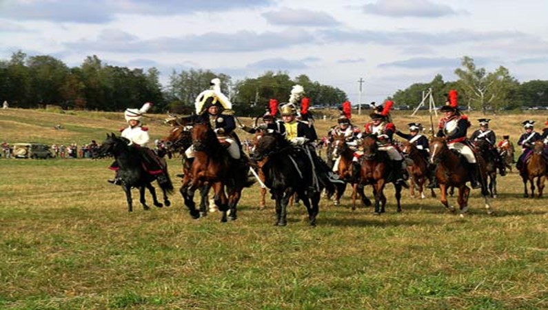 Атака французской кавалерии