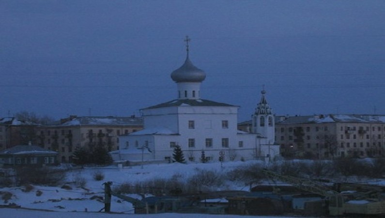 Вечер, церковь Андрея Первозванного