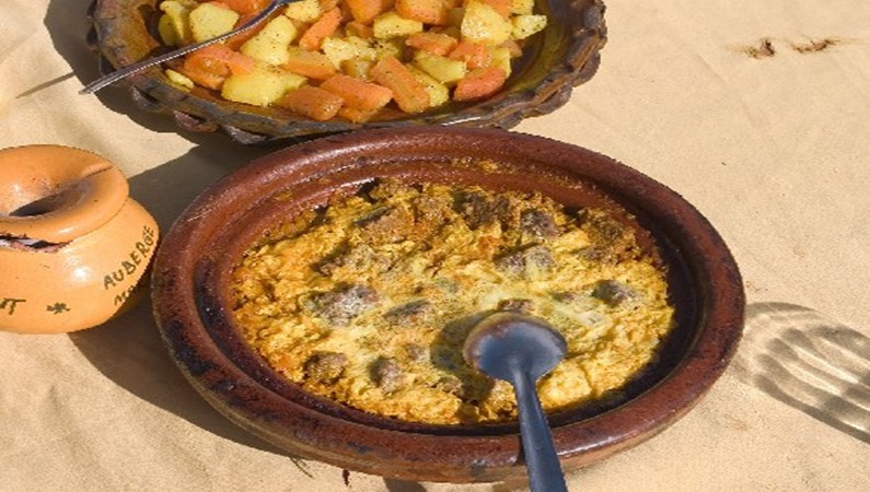 Марракеш, тот самый тажин – традиционное блюдо Магриба