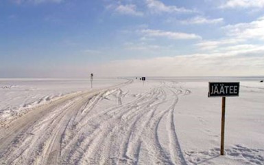 Фотоальбом - По ледовым дорогам Моонзундского архипелага