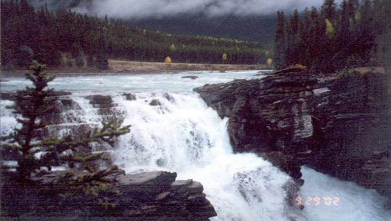 Athabasca Falls.