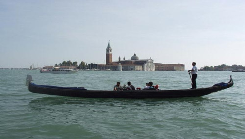 Венеция. Налево – Сан Марко, направо – Сан Джорджио.
