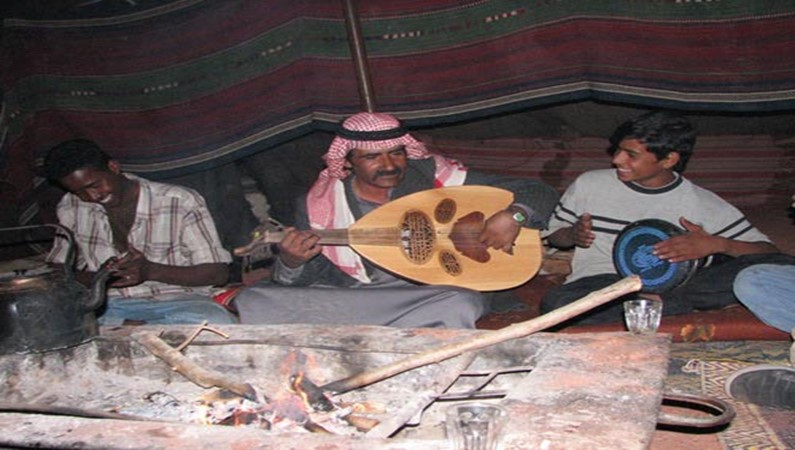 Вечер в шатре бедуинов. Вади Рам.