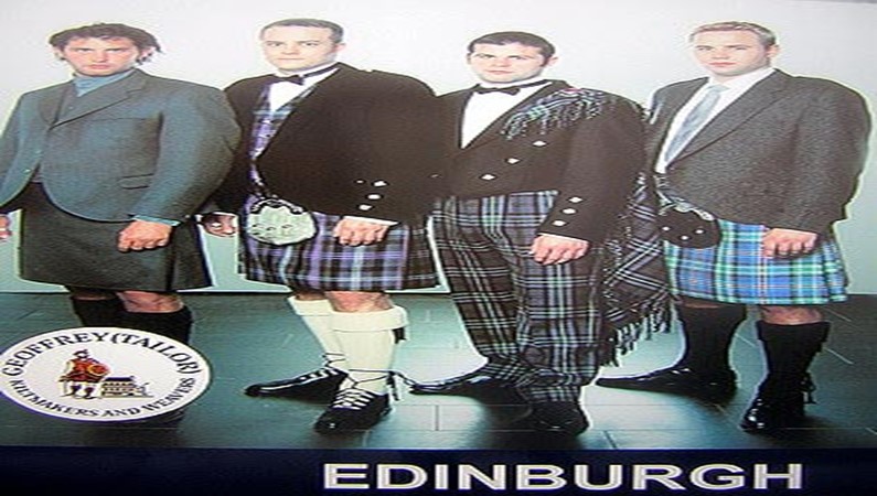 Шотландские модники