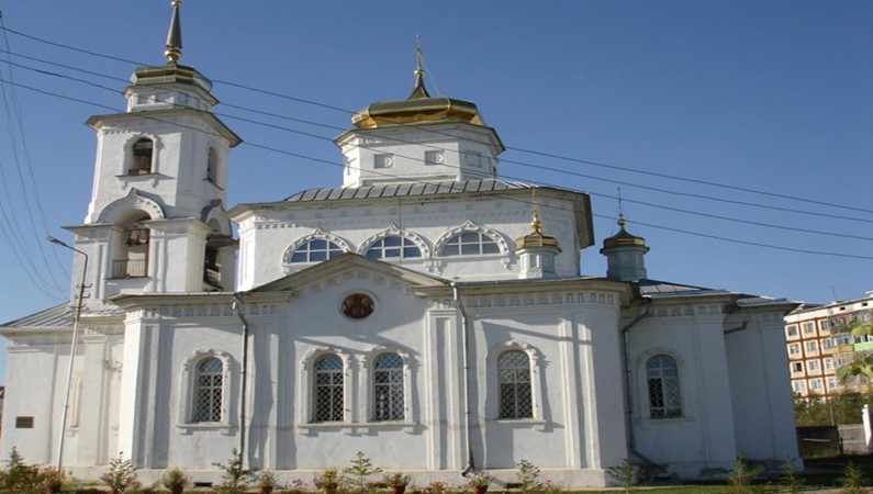 Якутск. Градоякутская Николаевская церковь