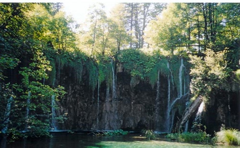 Водопады на Плитвицких озерах.
К рассказу «Словения и Плитвицкие озера в Хорватии»