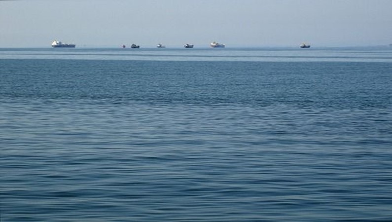 Вид на море со стороны Батуми.