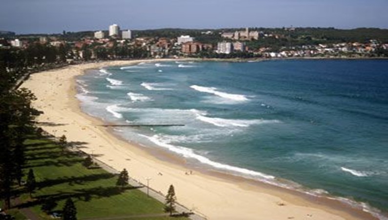 Manly Beach <br>
Сидней, Австралия<br>
фото: Forbes