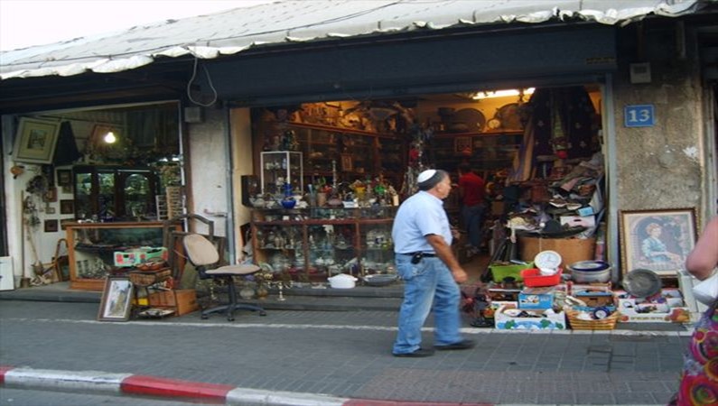 Блошиный рынок в Яффо