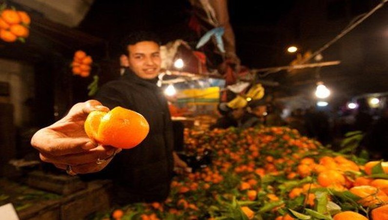 Продавец оранжевого счастья