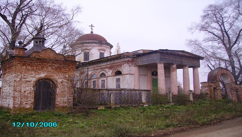 церковь Св.Троицы с. Дуброво (Пермский край, Еловский район)