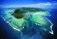 Подводный водопад Маврикия