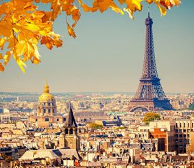 Отдых в Париже осенью
