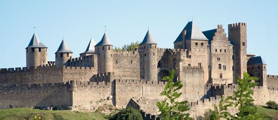 Франция, средневековая крепость Каркасон