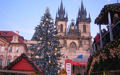 На Новый год в столицу Чехии Прагу