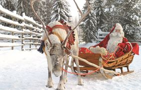 Санта-Клаус открыл рождественский сезон в Лапландии!