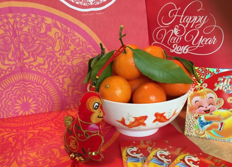 Как украсить стол, встречая Новый год  2016 по китайскому календарю?