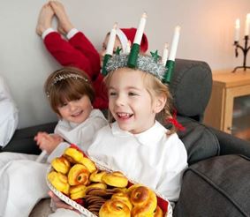 Рождественские рецепты из Швеции. Шафрановые булочки