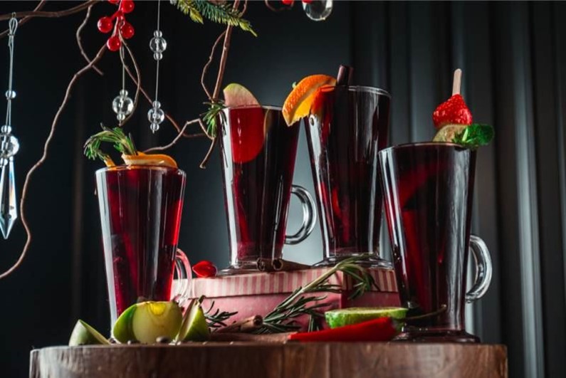 Новогодние и Рождественские напитки 2018. Глинтвейн классический с красным вином 