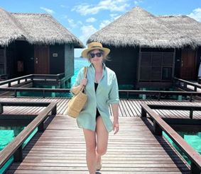 Анна Банщикова рассказала, чем заняться на отдыхе на Мальдивах. ФОТО