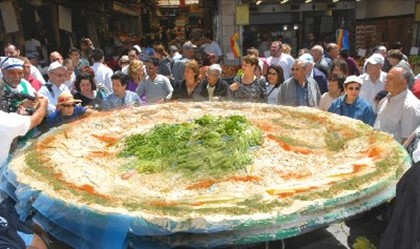 В Израиле установлен мировой рекорд по изготовлению хумуса