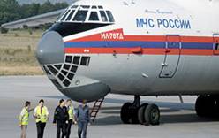 Самолет вице-президента Боливии столкнулся с российским Ил-76
