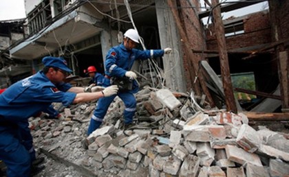 Китай подвергся сильному землетрясению