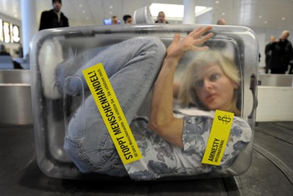Туристка пыталась проехать в Турцию в чемодане
