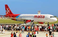 Самолет Air Malta забыл пассажиров