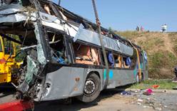 В Австрии разбился туристический автобус