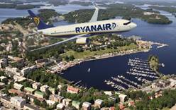 Ryanair начинает полеты в Милан