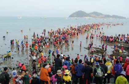 Фестиваль Дорога по морю на острове Чиндо