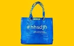 IKEA выпустила линейку сумок с надписью hhsdjh
