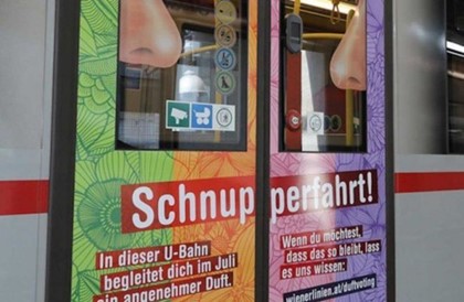 В венском метро появились ароматизированные вагоны