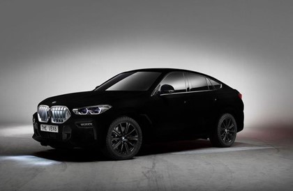 BMW выпустила самый черный X6