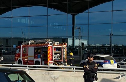 Аэропорт Аликанте закрыт из-за пожара