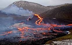 В Исландии произошло крупное извержение вулкана