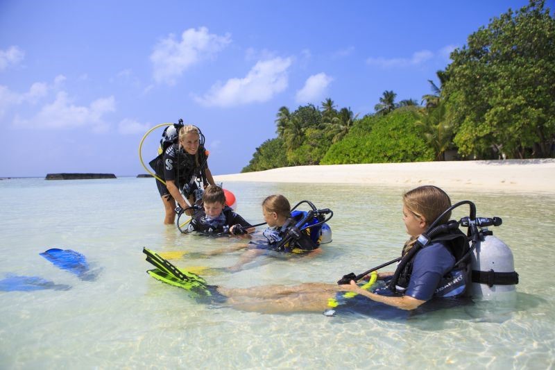 Захватывающие водные приключения в Kuramathi Maldives