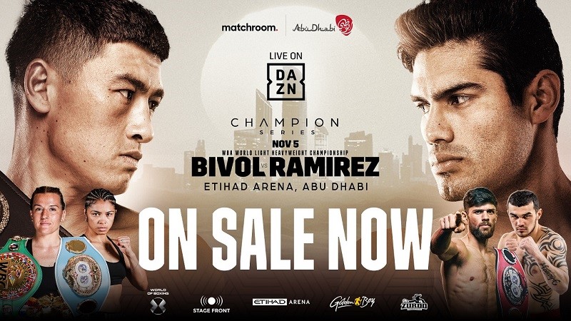 Билеты на исторический поединок Бивол-Рамирес за звание чемпиона мира WBA в Абу-Даби уже в продаже