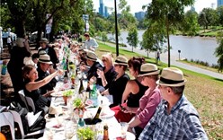 Фестиваль вина и еды в Мельбурне