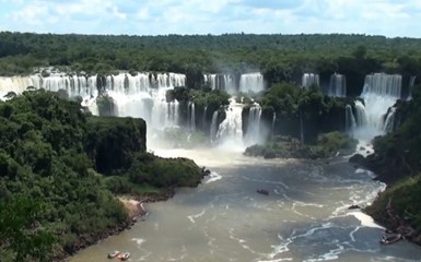 Водопады Игуасу Бразилия. часть 1. Iguazu Falls Brazil