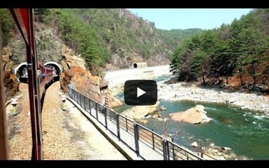 Путешествие по Южной Корее на туристическом поезде V-трайн