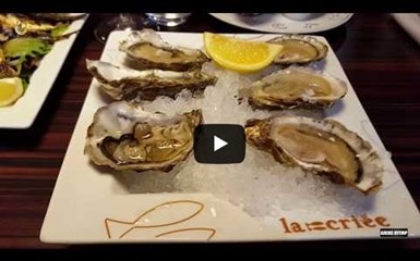 Рестораны Парижа. Где недорого поесть морепродукты. La Criée.