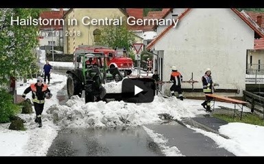 Центральные районы Германии во власти стихии