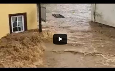 Наводнение в коммуне Дудельдорф. Германия