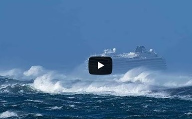 Лайнет Viking Sky терпит бедствие в Норвежском море