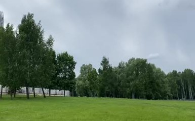 Строительство Собора на Рублёвке в Крылатском