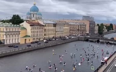 Сап-фестиваль в Санкт-Петербурге